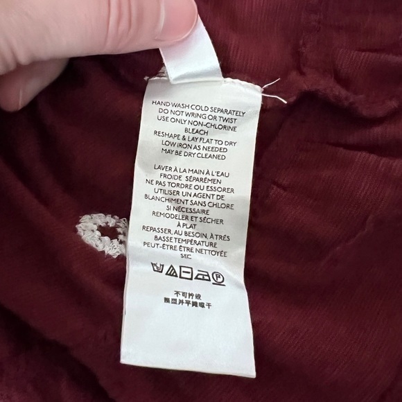 Free People Edie T-Shirt In Sweet Raisin Combo Size Small - Picture 12 of 12